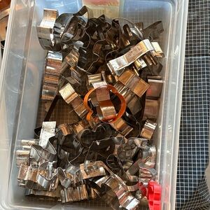 Assorted Metal Cookie Cutters